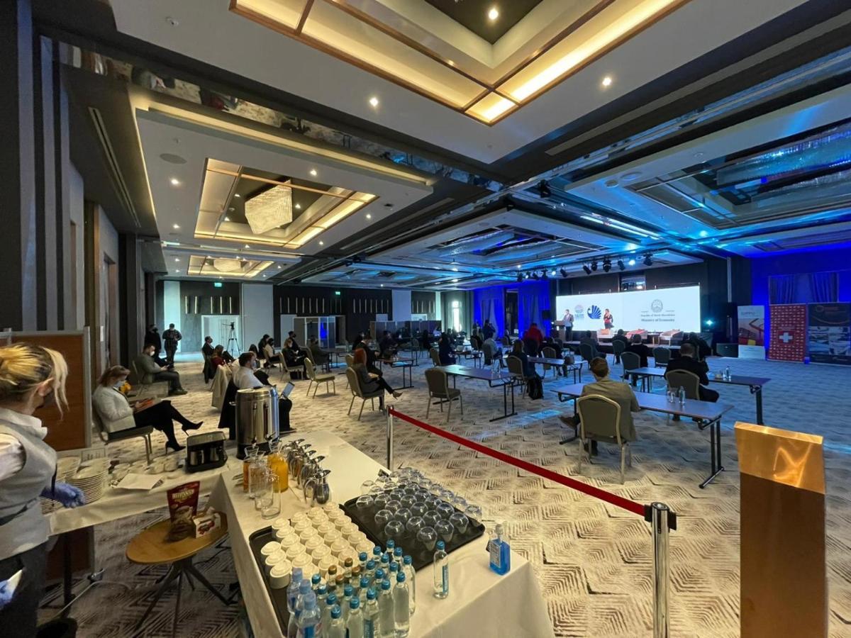 Limak Skopje Luxury Hotel Luaran gambar The 2019 World Economic Forum on the Middle East, Africa and India